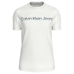 тениска,мъжки,тениски,calvin,klein,two,tone,institutional,short,sleeve,t,shirt,white