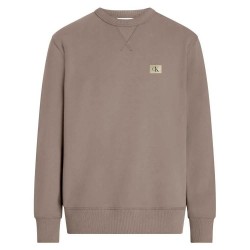 суичър,мъжки,пуловери,calvin,klein,woven,label,hoodie,beige