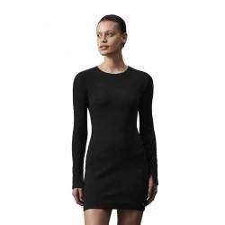 рокля,дамски,поли,и,рокли,calvin,klein,woven,label,rib,short,dress,ck,black,(black)