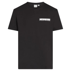 тениска,мъжки,тениски,calvin,klein,ny,chest,box,logo,short,sleeve,t,shirt,black