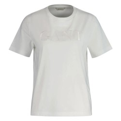 тениска,дамски,тениски,gant,tonal,graphic,short,sleeve,t,shirt,white