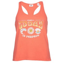 тениска,дамски,тениски,o´neill,beach,vintage,sleeveless,t,shirt,orange,(rose,parade)