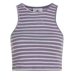 тениска,дамски,топове,o´neill,jess,rib,sleeveless,t,shirt,purple,(purple,yarn,dye,stripe)