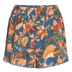 къси,панталони,дамски,панталони,o´neill,johnny,smocked,waist,shorts,multicolor,(blue,painted,tropics)