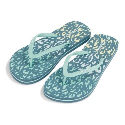 джапанки,дамски,сандали,и,чехли,o´neill,profile,graphic,flip,flops,yellow,animal,blur,(blue)