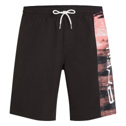 бански,гащета,мъжки,бански,костюми,o´neill,retro,19´´,swimming,shorts,coral,melted,texture,(black)