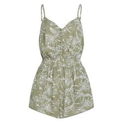 дамски,гащеризони,o´neill,thin,strap,buttoned,romper,green,textured,jungle,(green)