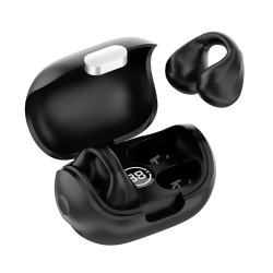 слушалки,слушалки,cool,clip,wireless,earphones,black