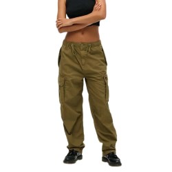 панталони,дамски,панталони,superdry,baggy,parachute,pants,green