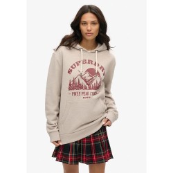 суичър,дамски,блузи,superdry,lo,fi,outdoor,graphic,hoodie,beige,(lavin,beige,marl)