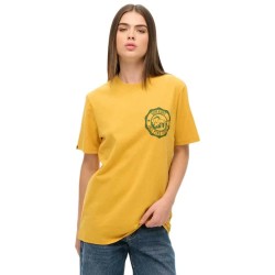 тениска,дамски,тениски,superdry,lo,fi,outdoor,graphic,short,sleeve,t,shirt,yellow,(mustard,yellow,marl)