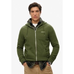 блуза,мъжки,пуловери,superdry,plain,full,zip,sweatshirt,army,green,(green)