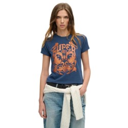 тениска,дамски,тениски,superdry,pop,archive,super,fitted,short,sleeve,t,shirt,sargasso,sea,blue,(blue)
