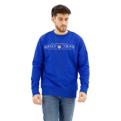 блуза,мъжки,пуловери,gant,graphic,sweatshirt,lapis,blue,(blue)