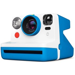 други,аксесоари,polaroid,now,gen,2,instant,camera,blue,(clear)