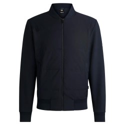 Блуза BOSS Skiles 100 10269637 sweatshirt - Blue (Dark Blue) блуза,мъжки,пуловери,boss,skiles,100,10269637,sweatshirt,blue,(dark,blue)