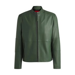 яке,мъжки,якета,hugo,lokis,3,10257422,leather,jacket,green,(open,green)