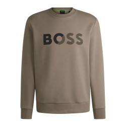 блуза,мъжки,пуловери,boss,salbo,tape,logo,sweatshirt,beige,(light,pastel,green)