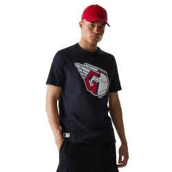 тениска,мъжки,тениски,new,era,mlb,regular,cleveland,guardians,short,sleeve,t,shirt,blue,(navy)