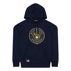 суичър,мъжки,пуловери,new,era,mlb,regular,milwaukee,brewers,hoodie,dark,blue,(blue)