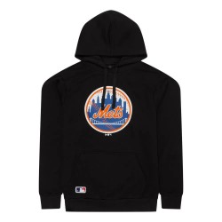 суичър,мъжки,пуловери,new,era,mlb,regular,new,york,mets,hoodie,black