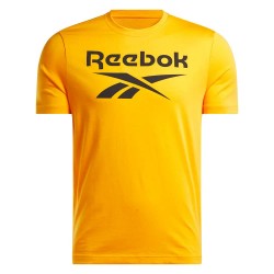 тениска,мъжки,тениски,reebok,classics,identity,big,logo,short,sleeve,t,shirt,electric,amber,(yellow)