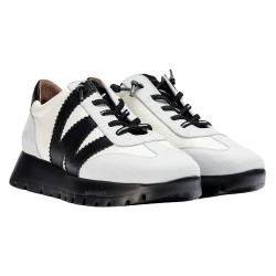 маратонки,дамски,маратонки,wonders,racer,trainers,black,mil,black,(white)