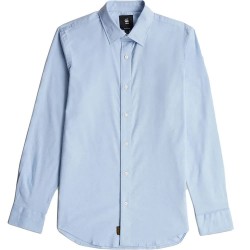 риза,с,дълъг,ръкав,мъжки,ризи,g,star,office,slim,fit,long,sleeve,shirt,blue,(salute,milk)