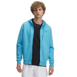 поларена,блуза,мъжки,пуловери,under,armour,icon,fleece,full,zip,sweatshirt,blue,(ether,blue,ether,blue)