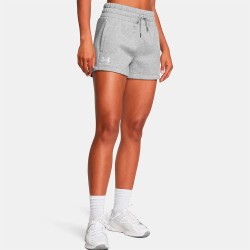 поларени,къси,панталони,дамски,панталони,under,armour,icon,fleece,shorts,grey,(mod,gray,light,heather,white)