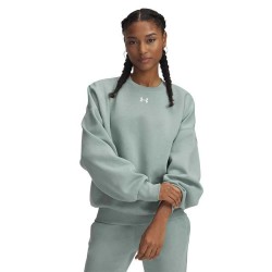 поларена,блуза,дамски,блузи,under,armour,rival,fleece,oversized,sweatshirt,green,(silica,green,white)