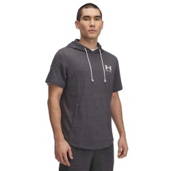 суичър,мъжки,пуловери,under,armour,rival,terry,left,chest,short,sleeve,hoodie,castlerock,onyx,white,(grey)