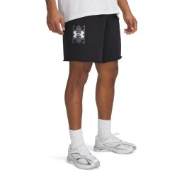 къси,панталони,мъжки,панталони,under,armour,rival,terry,logo,8´´,shorts,black,castlerock,white,(black)