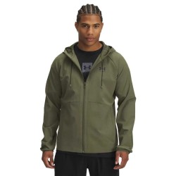 мъжки,якета,under,armour,stretch,woven,windbreaker,marine,od,green,black,(green)