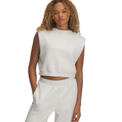 поларена,блуза,дамски,блузи,under,armour,unstoppable,fleece,sweatshirt,stone,stone,(white)