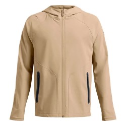 блуза,детски,блузи,under,armour,unstoppable,full,zip,sweatshirt,city,khaki,black,(beige)