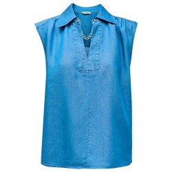 дънки,дамски,блузи,дамски,ризи,salsa,jeans,21009425,blouse,blue