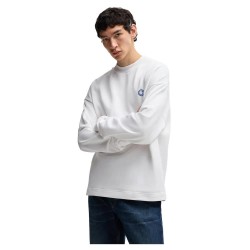 блуза,мъжки,пуловери,hugo,ninnyo,sweatshirt,white,(white)