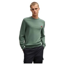 блуза,мъжки,пуловери,hugo,san,cassius,sweater,open,green,(green)