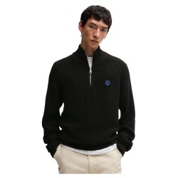 блуза,мъжки,пуловери,hugo,selioh,sweater,black
