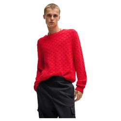 блуза,мъжки,пуловери,hugo,selio,10267434,sweater,red,(open,pink)
