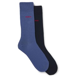 чорапи,мъжки,чорапи,hugo,uni,colors,socks,2,pairs,open,blue,(blue)