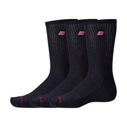 чорапи,мъжки,чорапи,new,balance,patch,logo,crew,socks,3,pairs,black,001,(black)