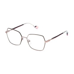 очила,yalea,maude,54,mm,woman,glasses,shiny,red,gold,with,black,parts,(pink)