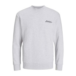 блуза,мъжки,пуловери,jack,&,jones,beau,sweatshirt,white,melange,(grey)
