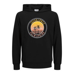 суичър,мъжки,пуловери,jack,&,jones,palm,hoodie,black,(black)