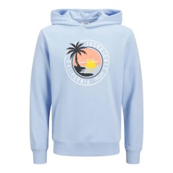 суичър,мъжки,пуловери,jack,&,jones,palm,hoodie,chambray,blue,(blue)