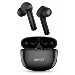 слушалки,слушалки,maxell,dynamic+,wireless,earphones,black,(black,blue)