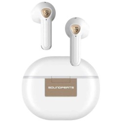 слушалки,слушалки,soundpeats,air3,deluxe,hs,tws,wireless,earphones,white