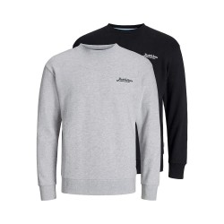 блуза,мъжки,пуловери,jack,&,jones,beau,plus,sweatshirt,2,units,grey